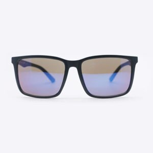 Custom wholesale DBS6658 thin rim square sunglasses mirrored coating on lens