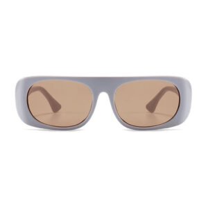 Custom DBS6926 sun shades 2021 sunglasses female flat top rim design