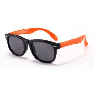 Wholesale sunglasses for toddlers DBSK3061P baby flexible sunglasses made of soft TPEE silicone frame