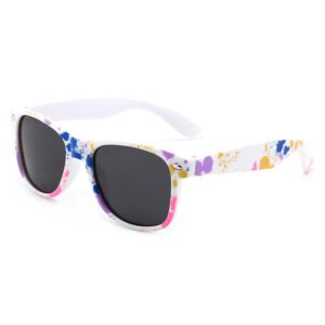 DBSK5001P Ice cream pattern printing kids polarized sun glasses for 3-12 years old