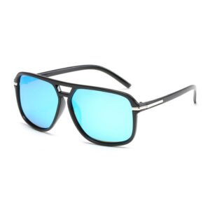 Custom LOGO hot sale style men polarized sunglasses shades for men women ice blue lens DBS6533P