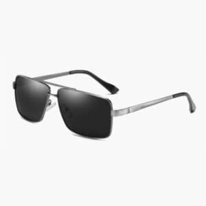 Custom wholesale DBS6600P high-end men polarized driving sunglasses strong metal frame