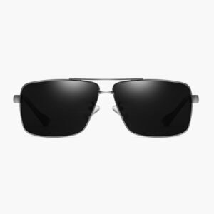 Custom wholesale DBS6600P high-end men polarized driving sunglasses strong metal frame