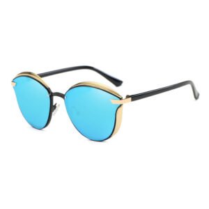 DBS6602P Stylish women polarized  sunglasses with unique thick rim design