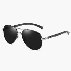 Custom high quality men wmen spring hinge pilot style sunglasses polarized anti-glare lens DBS6631P