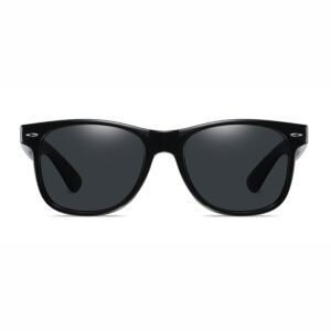 DBS6536P-1 retro style plastic sunwear with poalrized anti-reflective lens