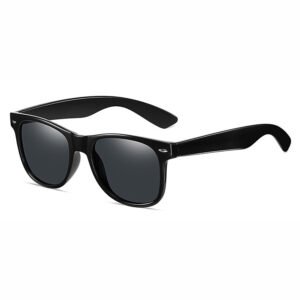 DBS6536P-1 retro style plastic sunwear with poalrized anti-reflective lens