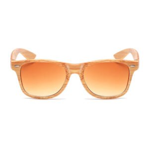 DBS6536SC-Printing look like bamboo frame sunglasses can custom other printing color
