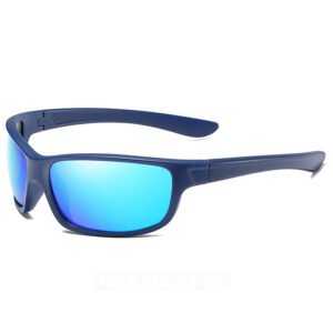 DBS6946P-TR blue flash sports polarized sunglasses pure color can custom color