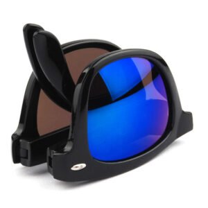 DBS6474P foldable rim sunglasses with polarized lens custom LOGO is available
