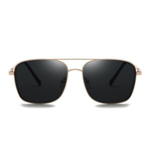 DBS6992P NEW  square aviator style sunglasses polarzied lens metal full rim