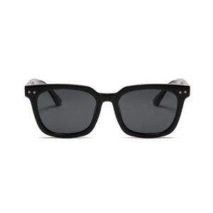 DBS636P-ATR square acetate sunglasses polarized UV400 lens custom logo and color