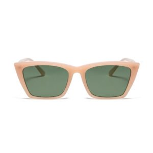 DBS645P-ATR Cateye acetate sunglasses with polarized lens OEM logo