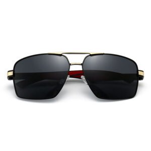 DBS6923P driving polarized sunglasses aluminium leg custom LOGO