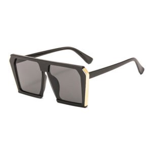 DBS6981 fashion plate frame sunglasses with polarized lens OEM logo