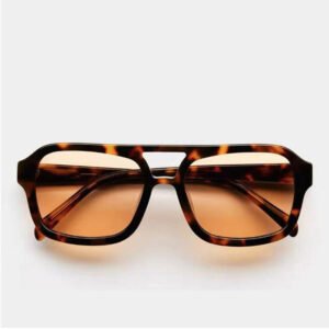DBS650-A fashion acetate sunglasses double bridges tortoise frame various tint lens UV400 protection