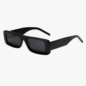 DBS661P-A acetate sunglasses narrow rectangle frame with polarized lens OEM your LOGO