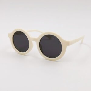 DBSK3085P ivory color children TPEE sunglasses soft silicone frame with polarized lens UV400 protection